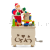 Handkurbelkässtel Weihnachtsmann mit Drehscheibe
