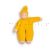 Nanchen Schmusepuppe gelb