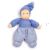 Nanchen Mini Möpschen blau gestreift