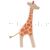 Giraffe groß stehend