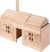 Holzbausteine Hausbau