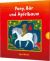 Heuck, Pony Bär und Apfelbaum