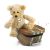 Steiff Charly Schlenkerteddy  imKoffer 21 cm