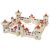 Schlossbauksten Massivholz 145 Teile 42x26x6,8 cm