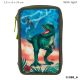 Dino World 3-fach Federtasche mit LED