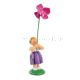 Blumenmädchen m pinker Orchidee