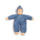 Nanchen Schmusepuppe blau