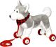 Husky auf Holzrollen  Abholpreis 26,95 e