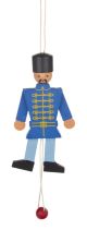 Behang Hampelmann Soldat handgefertig ca 10cm