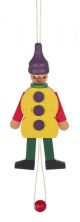 Behang Clown -handgfertigt ca 10 cm
