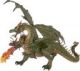 Zweiköpfifer Drache Feuer speiend
