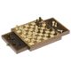Schachspiel magnetisch mit Schubladen 26 cm