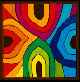 Bausteine Vier Jahreszeiten  33x 33x3 cm, 25 Teile