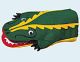 Krokodil, klappert
