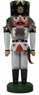 Nussknacker König weiß ca 40 cm