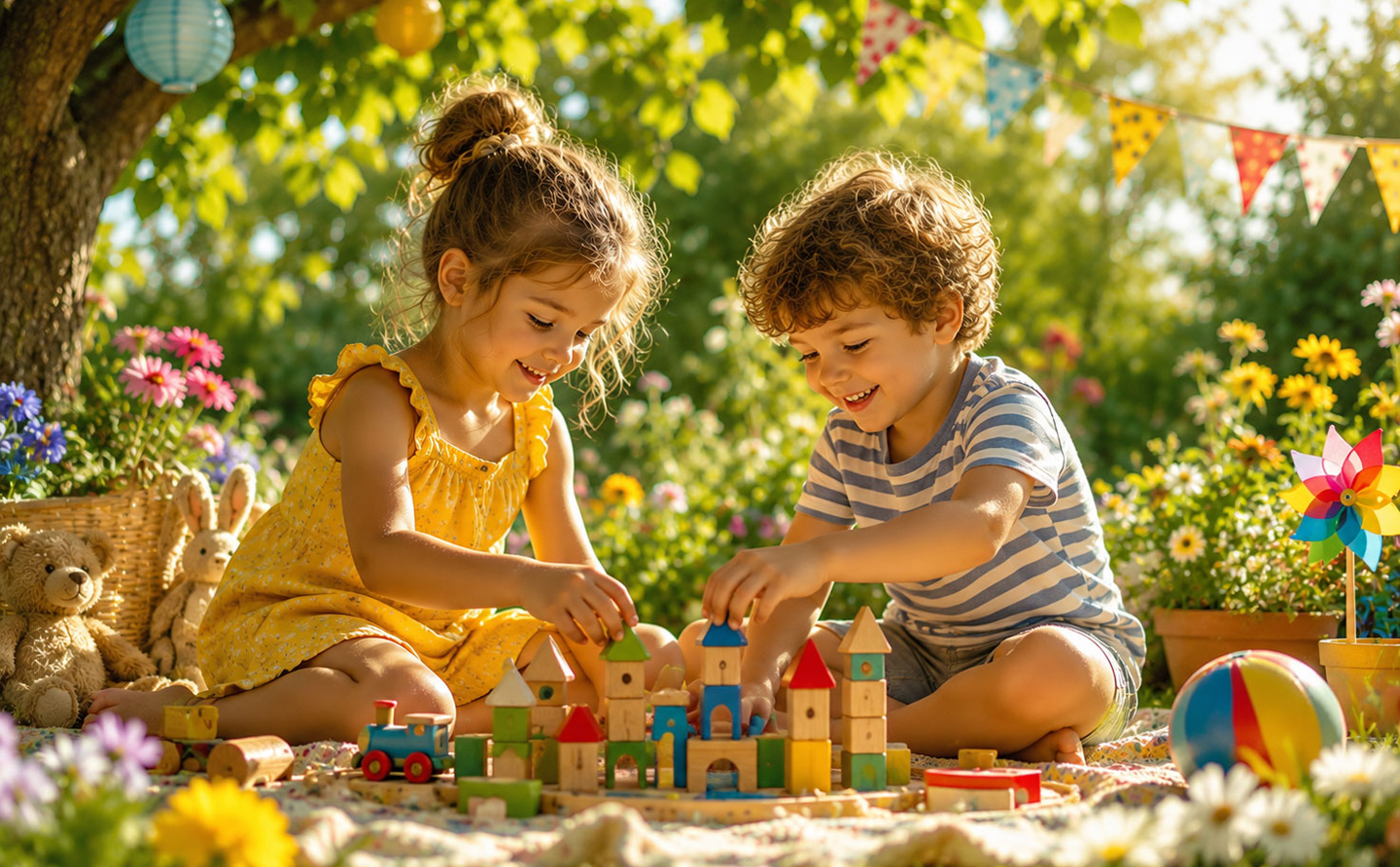 Entspannte Sommerzeit durch gemeinsames Spiel