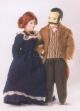Erna Meyer. Biegepuppe Lady und Lord