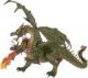 Zweiköpfifer Drache Feuer speiend