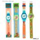 Dino World Silikon-Armbanduhr