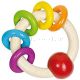 Holzgreifling Regenbogenringe