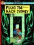 Hergé, Flug nach Sydney