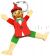 Pinocchio Schlüsselanhänger ca ca 6 cm