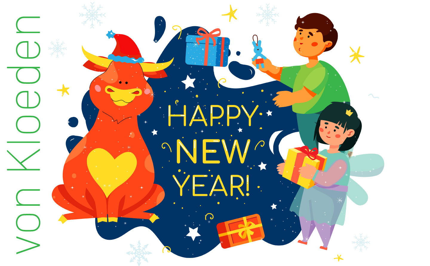 Gesundes neues Jahr v. Kloeden 2026